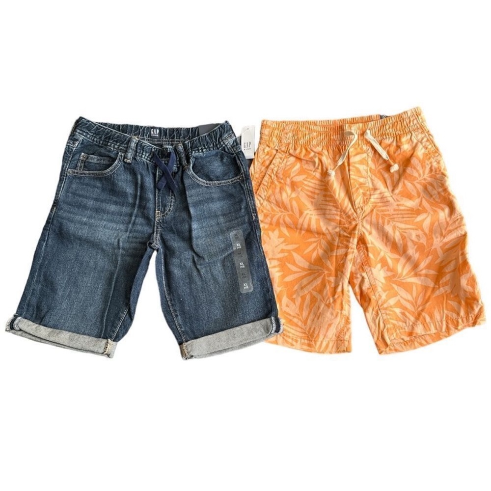 GAP Blue and Orange Casual Shorts